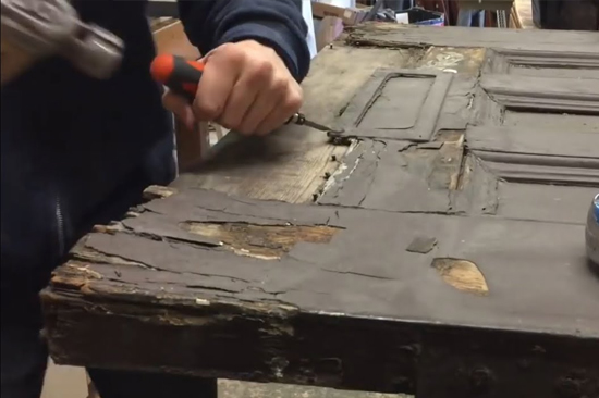 Twentynine Palms-wooden-door-repair